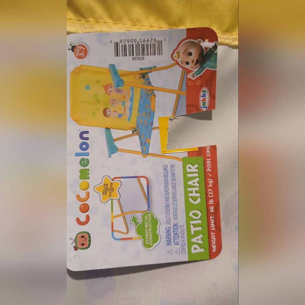 Cocomelon Kids Folding Chair - Picture 3 of 3